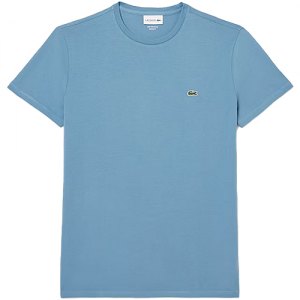 MAGLIETTA T-SHIRT LACOSTE TH6709 HD9 BLEU