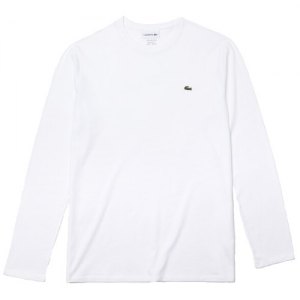 MAGLIETTA GIROCOLLO MANICA LUNGA LACOSTE TH6712 001 BLANC