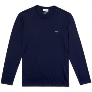 MAGLIETTA GIROCOLLO MANICA LUNGA LACOSTE TH6712 166 MARINE