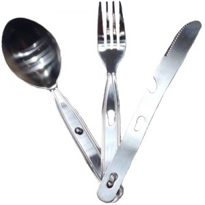 POSATE TREKKING McKINLEY CUTLERY SET 3 PEZZI 137202