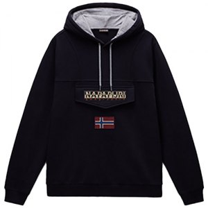 FELPA CAPPUCCIO NAPAPIJRI BURGEE WINTER 4 NP0A892T941 BLACK BEAUTY