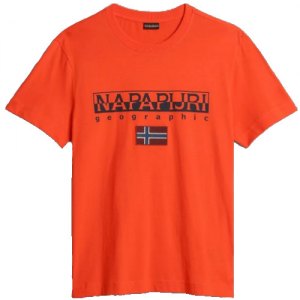 MAGLIETTA T-SHIRT NAPAPIJRI S-AYAS NA4GDQR05 RED CHERRY