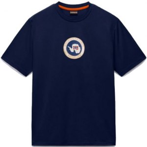 MAGLIETTA T-SHIRT NAPAPIJRI S-PHOS NP0A4G5AB2Q NAVAL ACADE