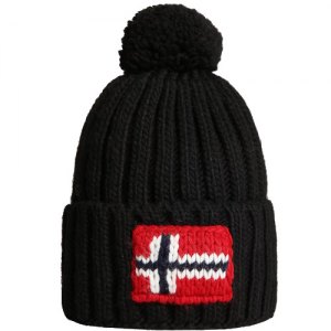 BERRETTO POMPON NAPAPIJRI SEMIURY 5 NA4GKB041 BLACK
