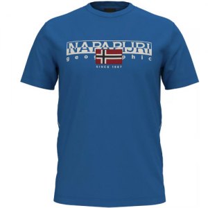 MAGLIETTA T-SHIRT NAPAPIJRI S-AYLMER NA4HTOB2L BLUE LAPIS