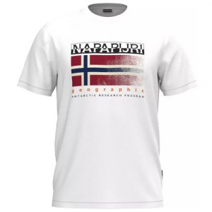 MAGLIETTA T-SHIRT NAPAPIJRI S-KREIS NA4HQR002 BRIGHT WHITE