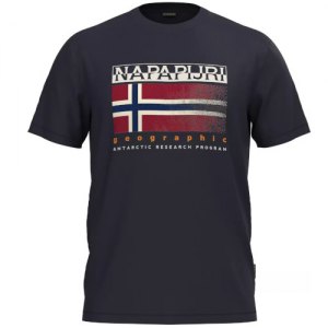 MAGLIETTA T-SHIRT NAPAPIJRI S-KREIS NA4HQR176 BLU MARINE