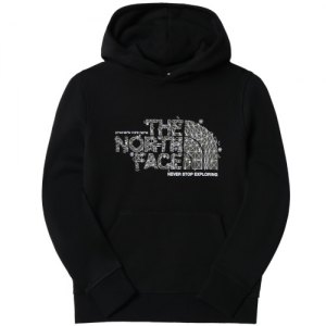 FELPA CAPPUCCIO JUNIOR NORTH FACE TEENS DREW PEAK PULLOVER HOODIE 7X55JK3