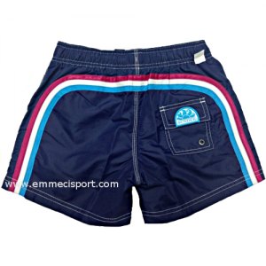 BOXER SUNDEK JUNIOR SUNDEK BOARD SHORT RAINBOW ELASTIC WAIST B504BDTA100