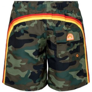 BOXER MARE SUNDEK M505BDP0153 639 BOARDSHORT RAINBOW ELASTIC WAIST 16