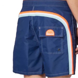 BOXER MARE SUNDEK M505BDTA100 00724 BOARDSHORT RAINBOW ELASTIC WAIST 16