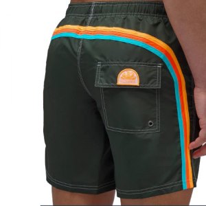 BOXER MARE SUNDEK M505BDTA100 55101 BOARDSHORT RAINBOW ELASTIC WAIST 16