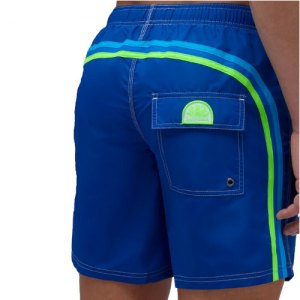 BOXER MARE SUNDEK M505BDTA100 A4901 BOARDSHORT RAINBOW ELASTIC WAIST 16