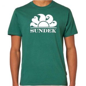 MAGLIETTA UOMO SUNDEK NEW SIMEON LOGO T-SHIRT M021TEJ7800 76101