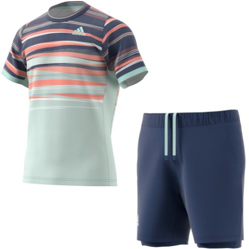 Completo Tennis ADIDAS FREELIFT TEE FK0803 + CLUB SHORT FQ5126 -  Emmecisport.com - The Sport Shop On-Line