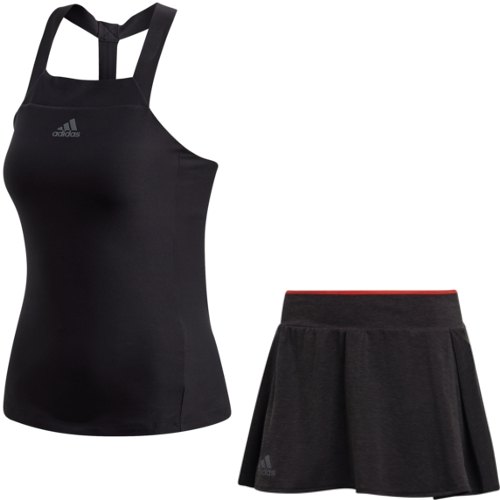 Completo Tennis Donna ADIDAS BARRICADE TANK CY2257 + BARRICADE SKIRT CY2262  - Emmecisport.com - The Sport Shop On-Line