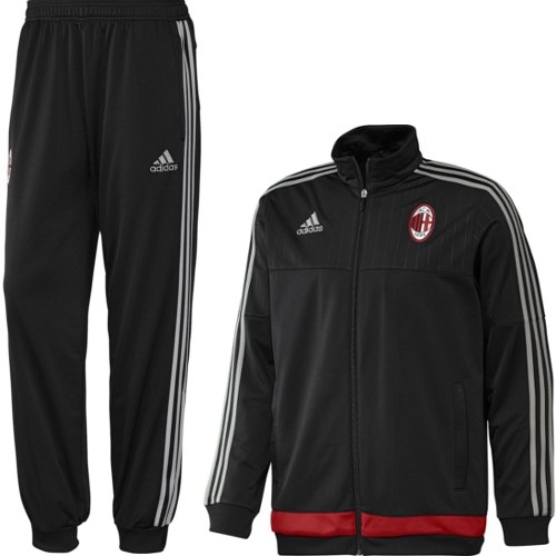 tuta adidas nera e rossa