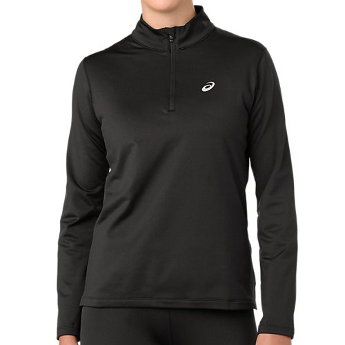 Maglia Manica Lunga Running Donna ASICS SILVER LS 1 2 ZIP WINTER TOP 2012A034