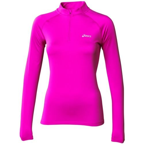 Maglia Manica Lunga Running Donna ASICS ESS WINTER 1/2 ZIP 114639 0692 -  Emmecisport.com - The Sport Shop On-Line