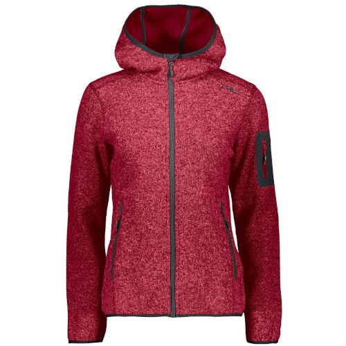 CMP Giacca Ibrida Donna Con Cappuccio – Fix Hood Unlimitech (Antivento, Impermeabile, Leggera) – Veste Piccolo, Ordina Un Taglia In Più - 2
