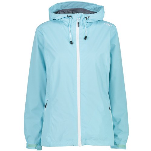 Giacca Trekking Donna CMP WOMAN RAIN FIX HOOD JACKET 39X6636 L430 ACQUA -  Emmecisport.com - The Sport Shop On-Line