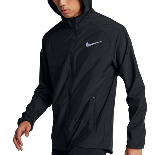 nike essential hooded running jacket