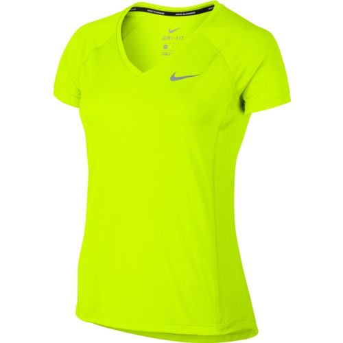 Maglia Running Donna NIKE DRY MILER TOP V NECK 831528 702 - Emmecisport.com  - The Sport Shop On-Line