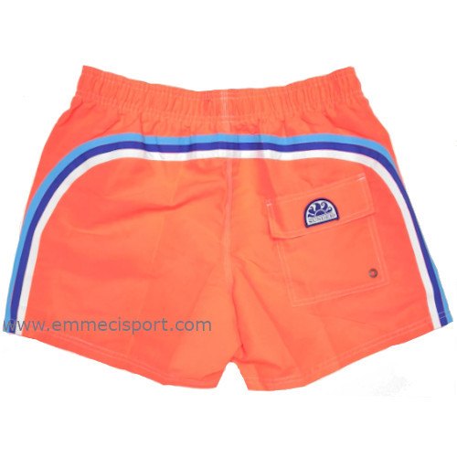 SUNDEK M504BDTA100 607 BOARDSHORT RAINBOW ELASTIC WAIST 14\
