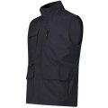 GILET TREKKING UOMO CMP OUTDOOR MULTITASCHE 30t6657 U423 ANTRACITE