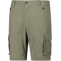 PANTALONI TREKKING ACCORCIABILI UOMO CMP MAN CARGO ZIP OFF PANT STRETCH 31T5627 E663 SAGE