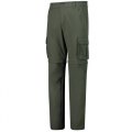 PANTALONI ACCORCIABILI TREKKING UOMO CMP MAN CARGO ZIP OFF PANT STRETCH 31T5627 E319 OIL GREEN