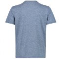 MAGLIETTA TREKKING UOMO CMP MAN T-SHIRT MELANGE JERSEY 31T5887 M879 DUSTY BLUE