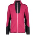 Pile Donna CMP WOMAN JACKET MELANGE GRID TECH STRETCH 32G4276 B870 FUCSIA