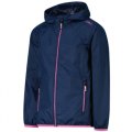 GIACCA PIOGGIA RAGAZZA CMP KID G JACKET RAIN FIX HOOD 32X5795 M926 BLUE
