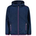 Giacca Pioggia Bambina CMP KID G JACKET RAIN FIX HOOD 32X5795 M926 BLUE