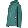 GIACCA IMPERMEABILE DONNA CMP WOMAN FIX HOOD RAIN JACKET 32X5796 E811 AGAVE
