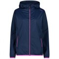 Giacca Pioggia Donna CMP WOMAN FIX HOOD RAIN JACKET 32X5796 M926 BLU
