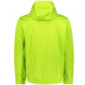 GIACCA IMPERMEABILE CMP MAN  JACKET FIX HOOD 2.5 LAYER 32Z5077 E413 LIMEGREEN