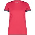 Maglia  Trekking Manica Corta Donna CMP WOMAN T-SHIRT LIGHT POLYESTER 33N6316 B807 MAGENTA