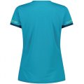 MAGLIETTA TREKKING DONNA CMP WOMAN T-SHIRT LIGHT POLYESTER 33N6316 L915 TIFFANY