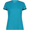 Maglia  Trekking Manica Corta Donna CMP WOMAN T-SHIRT LIGHT POLYESTER 33N6316 L915 TIFFANY