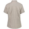 CAMICIA TREKKING DONNA MANICA CORTA CMP WOMAN SHIRT 34S5706 30ZT VANIGLIA