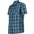 CAMICIA TREKKING DONNA MANICA CORTA CMP WOMAN SHIRT 34S5706 40ZT NIGHT