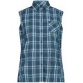 Camicia Senza Maniche Trekking Donna CMP WOMAN SHIRT 34S5716 40ZT NIGHT-TIFFANY