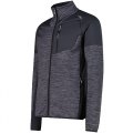 PILE TREKKING UOMO CMP MAN JACKET MELANGE GRID TECH STRETCH 35G3047 U817