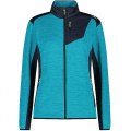Pile Donna CMP WOMAN JACKET GRID TECH STRETCH 35G6756 L929 TIFFANY