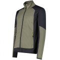 PILE TREKKING UOMO CMP MAN JACKET MELANGE GRID TECH STRETCH 36G6317 E663