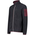 PILE UOMO CMP MAN JACKET KNITTED JACQUARD 38H2237 10UP ANTRACITE