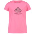 T-shirt Trekking Bambina CMP KID G T-SHIRT PIQUET 38T6385 B351 PINK FLUO