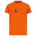 T-shirt Trekking Bambino CMP KID T-SHIRT PIQUET 38T6744 C463 CARROT